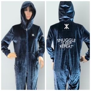 Onepiece Onesie Norway Made Velvet/Velour Snuggle Suit!